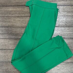 Rachel Zoe Vibrant Green Straight Leg Pants